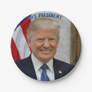 Trump President 45 Greatest Paper Plates