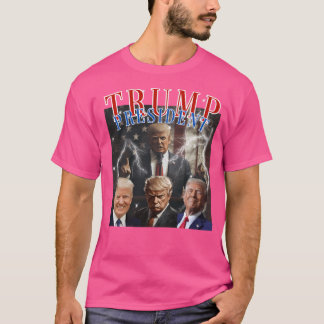 Trump President Bootleg Design T-Shirt
