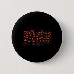 Trump President Usa Flag Halloween Horror Story Button