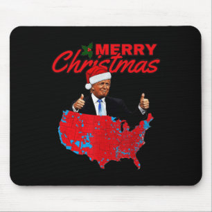 Trump Presidential Election Results Map Funny Chri Mouse Pad