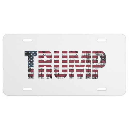 Trump Presidential  Political License Plate