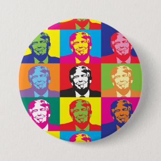 Trump Presidential Pop Art Button