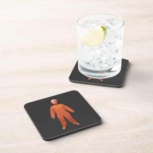 Trump Prisoner Beverage Coaster (Right Side)