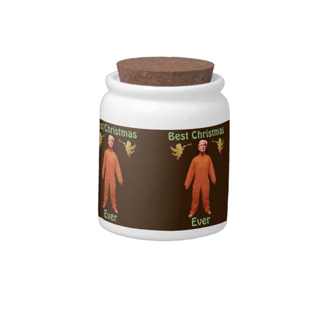 Trump Prisoner Candy Jar (Left)