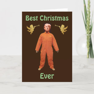 Trump Prisoner Greeting Card