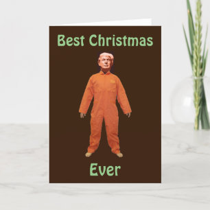 Trump Prisoner Greeting Card