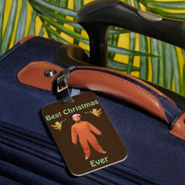 Trump Prisoner Luggage Tag (Front Insitu 1)