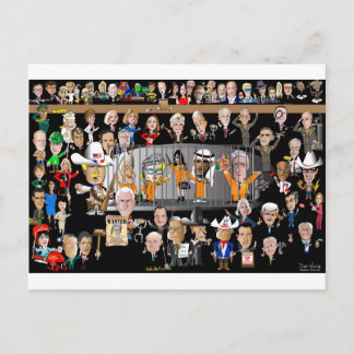 Trump Pros and Cons Postcard