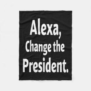 Trump Protest Anti Political _1 Fleece Blanket