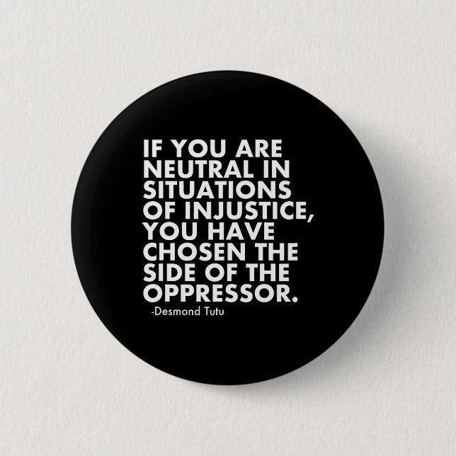 Trump Protest  Button (Front)