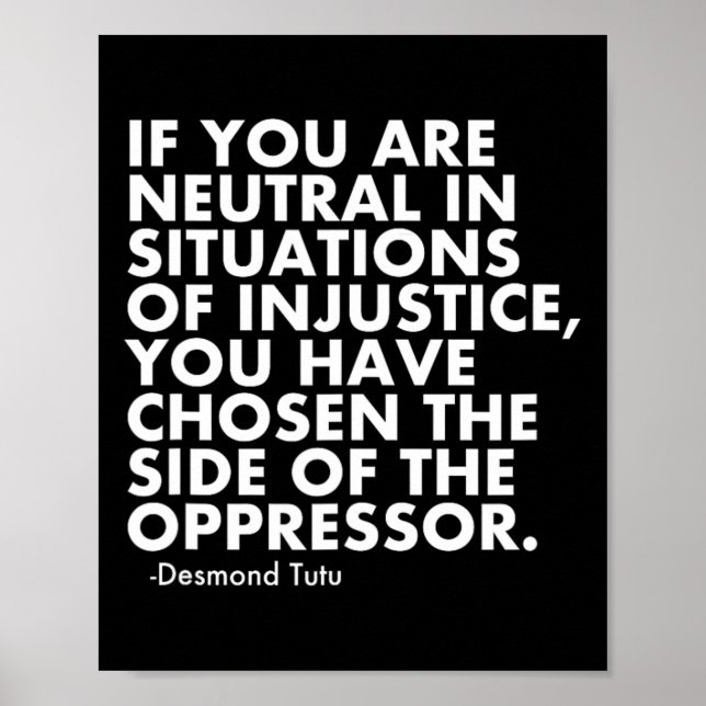 Trump Protest  Poster (Front)