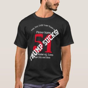 Trump Pub Bar Grill Name Number Name Barbecue 2041 T-Shirt