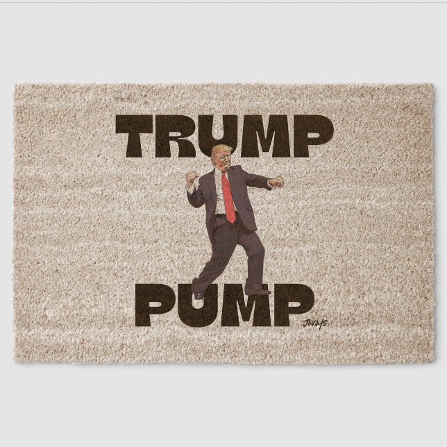 "Trump Pump" Wecome Mat (Front)