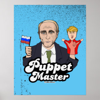 Trump Puppet Master - Vladimir Putin Poster
