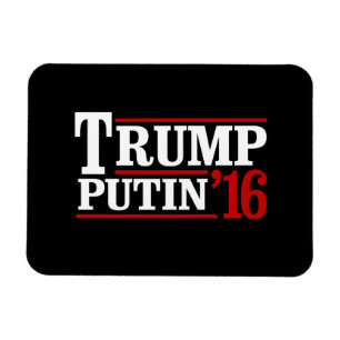 Trump Putin 2016 Magnet
