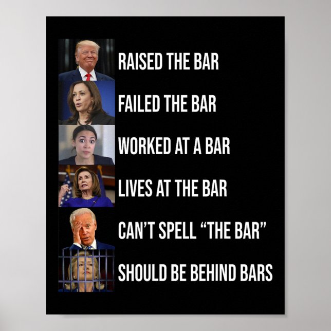 Trump Raised The Byr Failed The R  Poster (Front)