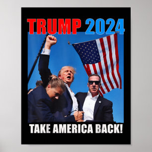 Trump Rally, Pray For President Trump, God Bless T Poster
