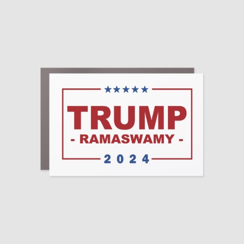 Trump Ramaswamy 2024 Car Magnet