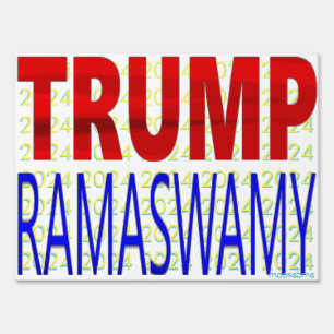 TRUMP RAMASWAMY 2024 SIGN