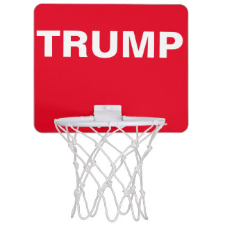 TRUMP Red Mini Basketball Hoop