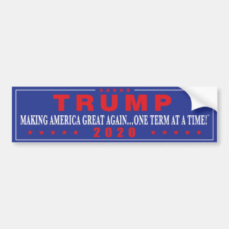Trump Reelection Bumper Sticker