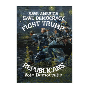 Trump Republican 1 2 3 4 5 6 7 8 9 10 11 12 13 14 Acrylic Print