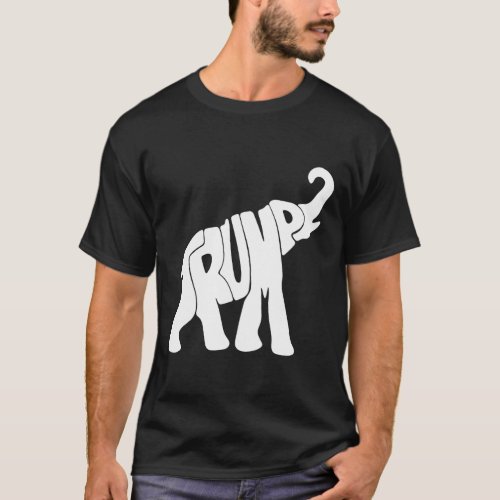 Trump Republican Elephant Trump Supporter Presiden T_Shirt