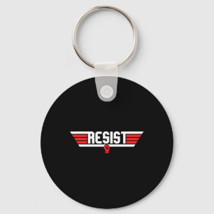 Trump Resist Trump Protest Anti Political Protest Keychain