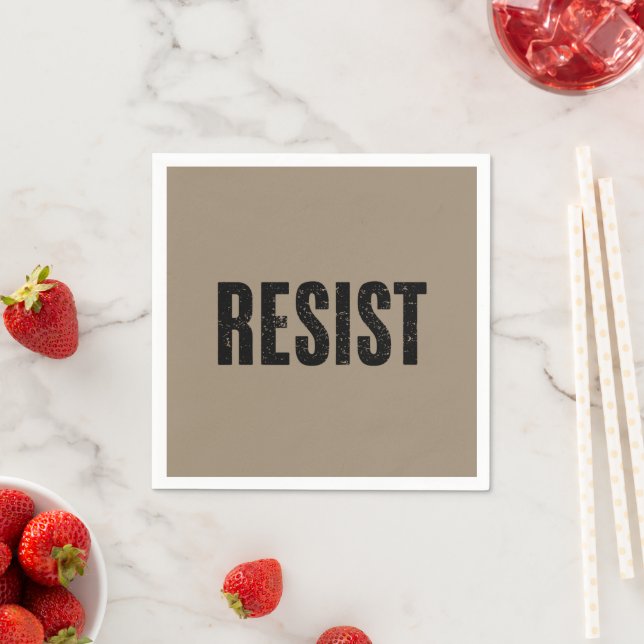 Trump Resist Trump Protest Anti Political Protest  Napkins (Insitu)