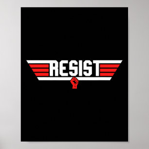 Trump Resist Trump Protest Anti Political Protest Poster