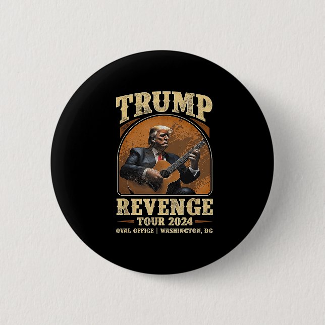 Trump Revenge Tour 2024  Button (Front)