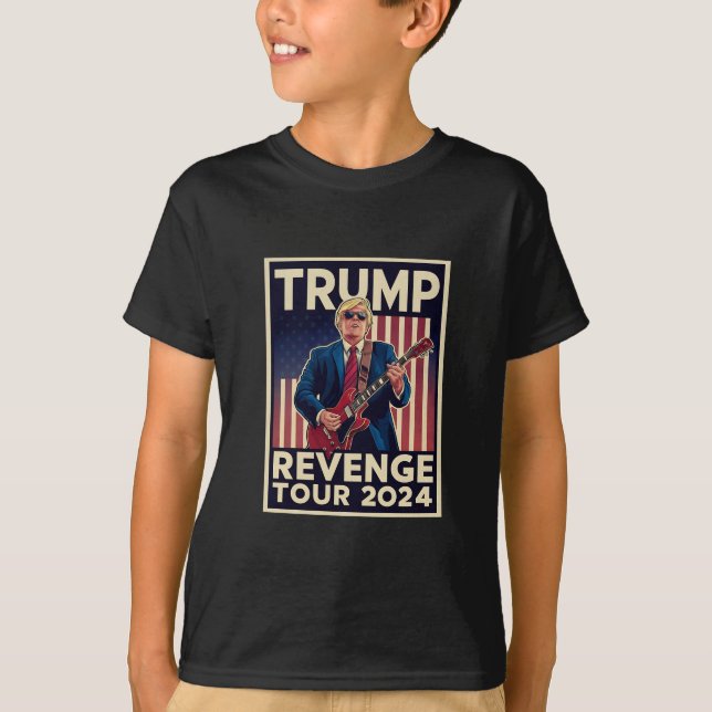 Trump Revenge Tour 2024 Political Election 2024 T-Shirt (Front)