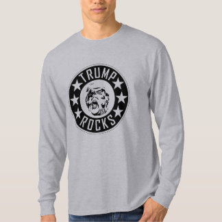 Trump Rocks Men's Long Sleeve T-Shirt