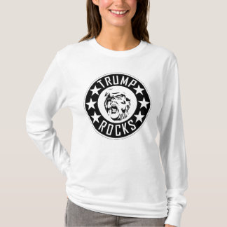Trump Rocks Women's Long Sleeve T-Shirt