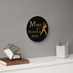 Trump Round Clock