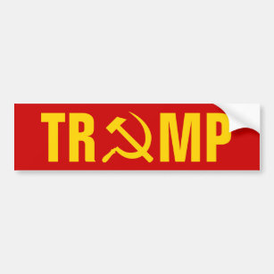 Trump - Russia Bumper Sticker