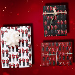 Trump Santa Hat Dance Christmas | Trump Dancing Wrapping Paper Sheets<br><div class="desc">Funny Donald Trump With Santa Hat Dance Gift Wrap</div>