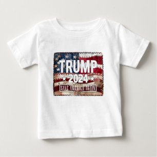 Trump! save America again. Baby T-Shirt