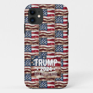 Trump! save America again. iPhone 11 Case