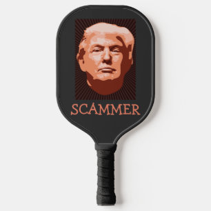 Trump Scammer PickleBall Paddle