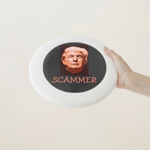 Trump Scammer Wham_O Frisbee