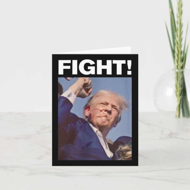 Trump Shot 2024  Card (Front)