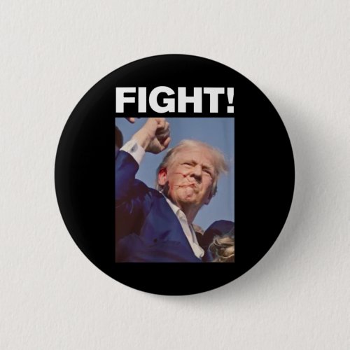 Trump Shot President Trump 2024 Vote Trump  Button