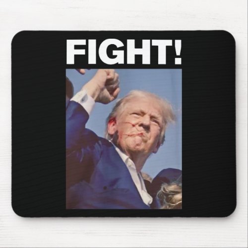 Trump Shot President Trump 2024 Vote Trump  Mouse Pad