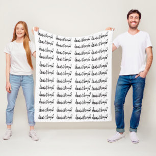 Trump Signature Fleece Blanket