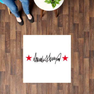 Trump Signature Floor Decals