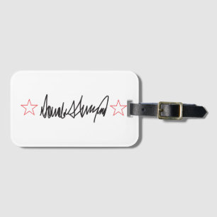 Trump Signature  Luggage Tag