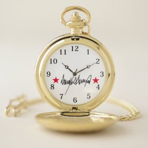 Trump Signature  Pocket Watch
