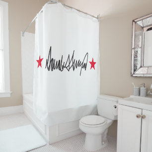 Trump Signature Shower Curtain