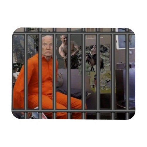 Trump Sits In Prison Magnet